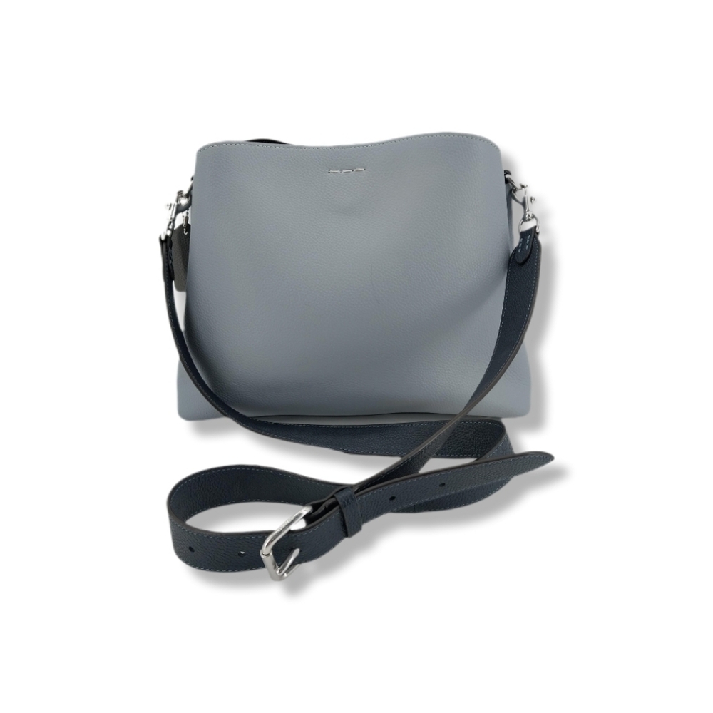 COACH Pebble Leather Willow Bucket Bag with Convertible Straps - Picture 3 of 7